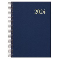 AGENDA 2026 SEGOVIA ESPIRAL DÍA PÁGINA 14 X 20 CM. COLOR AZUL DOHE 12733 - 26 (Espera 4 dias)